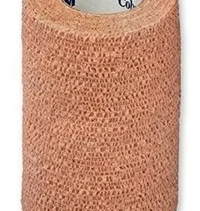 EBP_Vendaje Autoadhesivo Coban de 3M_1584, Color Canela, 10 cm x 4.5 m, 18/Caja.